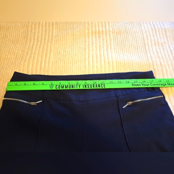 ZAC & RACHEL BLUE PULL-ON DRESS PANTS. SIZE 12. - Picture 5 of 9